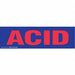 Label 7 in x 24 in Polyester