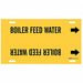 Pipe Mrkr Boiler Feed Water 8in H 16in W