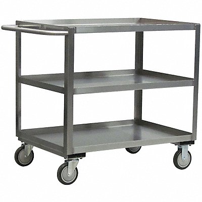 Utility Cart SS 54 Lx25 W 1200 lb Cap.
