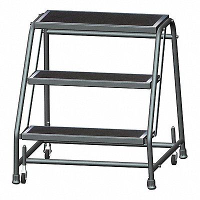 Rolling Ladder Steel 28-1/2 In.H