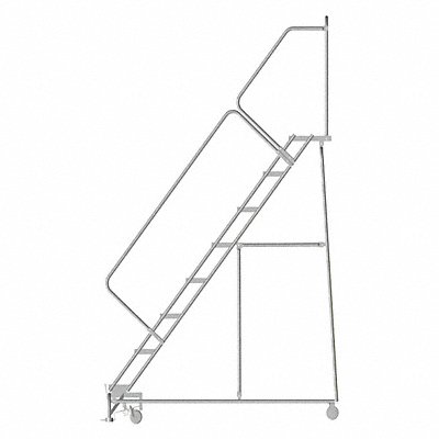 Stock Picking Roll Ladder Steel 80 In.H