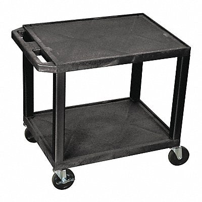 Utility Cart 300 lb Cap. Resin 2 Shlvs