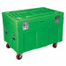 F1330 Storage Cart Green Polyethylene 34 in