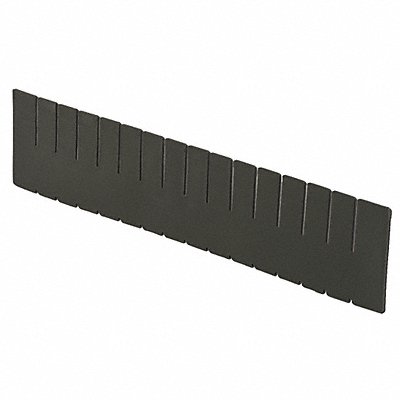 Divider Black Polyethylene 4 7/16 in