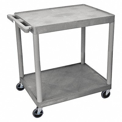 Utility Cart 250 lb Cap. PE 2 Shelves