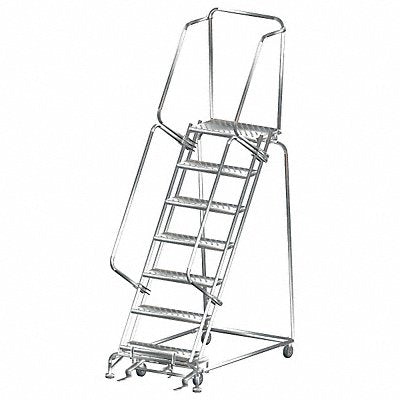 Lockstep Rolling Ladder Steel 70 in.H