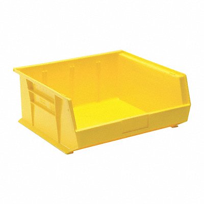 F0607 Hang and Stack Bin Yellow PP 7 in