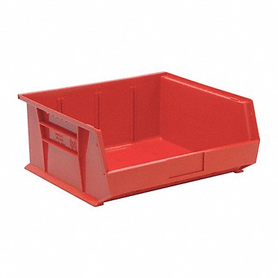 F0607 Hang and Stack Bin Red PP 7 in