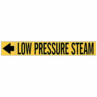 Pipe Markr Low Pressure Steam 1in H