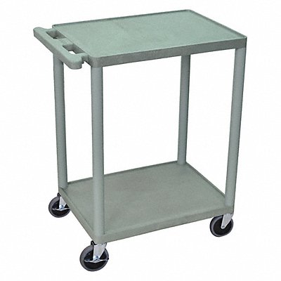 Utility Cart 300 lb Cap. PE 2 Shelves