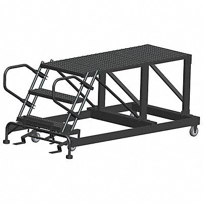 Roll Work Platform Steel Single 30 In.H