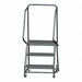 Rolling Ladder Steel 28-1/2 In.H