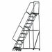 Lockstep Rolling Ladder Steel 110 In.H