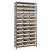 E1509 Bin Shlvng 12inx75inx36in Ivory