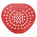 Urinal Screen Heart Red Cherry PK12