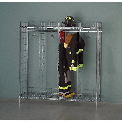 Turnout Gear Rack 2 Side 40 Compartment