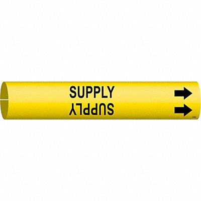 Pipe Marker Supply 7/8 in H 7/8 in W