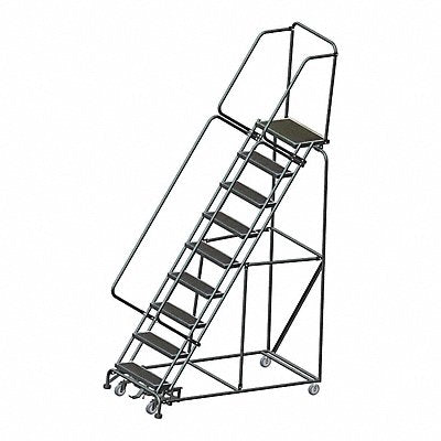 Slope Lockstep Roll Ladder Steel 90 In.H