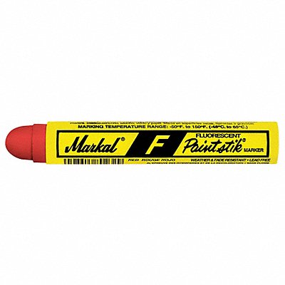 F2784 MRK CRAYON FLUOR Red PK12