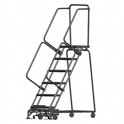 Lockstep Rolling Ladder Steel 60 In.H