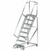 Lockstep Roll Ladder T304 Steel 80 in.H