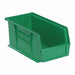 F0600 Hang and Stack Bin Green PP 5 in