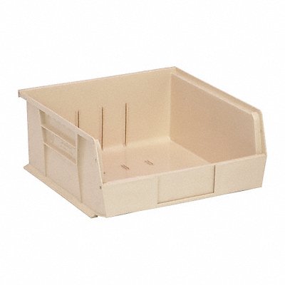 F0603 Hang and Stack Bin Ivory PP 5 in