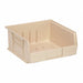 F0603 Hang and Stack Bin Ivory PP 5 in