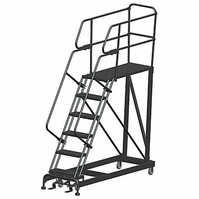 Roll Work Platform Steel Single 60 In.H