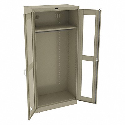 Storage Cabinet 78 x36 x18 Sand 1Shlv