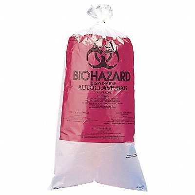 Autocl Biohazard Bags 8 to 10 gal PK100