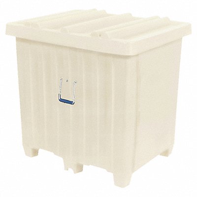 Ribbed Wall Container White