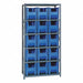 E1494 Bin Shlvng 18inx75inx36in Blue