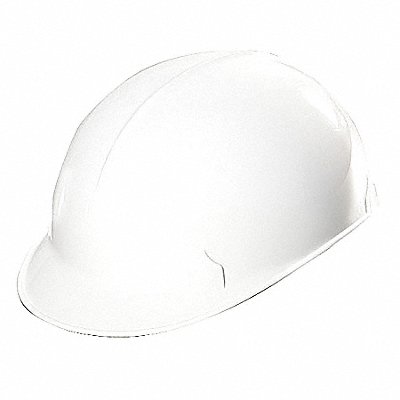 Bump Cap Front Brim Pinlock White