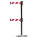 Barrier Post with Belt 7-1/2 ft L