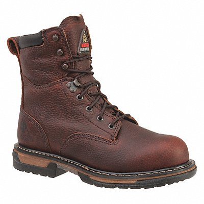 8-Inch Work Boot W 9 1/2 Brown PR