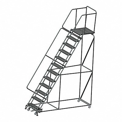 Lockstep Rolling Ladder Steel 120 In.H