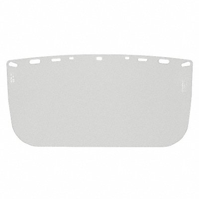 Hard Hat Clear Visor Flat Polyester