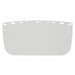 Hard Hat Clear Visor Flat Polyester