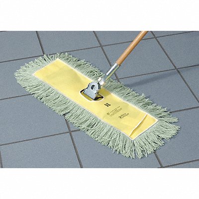 Dust Mop Handle 60 in L Natural