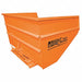 Self Dumping Hopper 6000 lb Orange