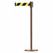 Barrier Post with Belt Stainless Steel