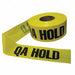 Barricade Tape Yellow/Black 1000ft x 3In