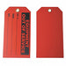 Equipment Status Tag 3 x 5-3/4 In PK100