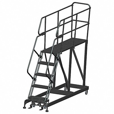 Roll Work Platform Steel Single 50 In.H