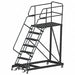 Roll Work Platform Steel Single 70 In.H