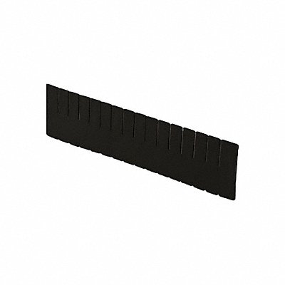 Divider Black Polyethylene 4 7/16 in