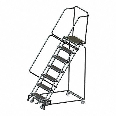 Slope Lockstep Roll Ladder Steel 70 In.H