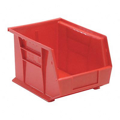 F0604 Hang and Stack Bin Red PP 7 in