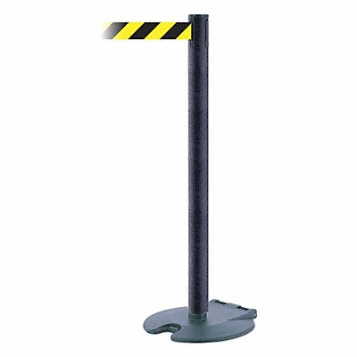 Barrier Post with Belt 7-1/2 ft L